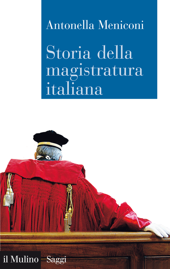 Copertina del libro Storia della magistratura italiana