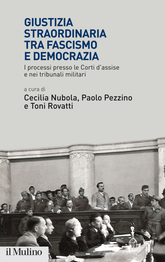 Copertina del libro Giustizia straordinaria tra fascismo e democrazia