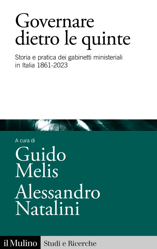 Copertina del libro Governare dietro le quinte