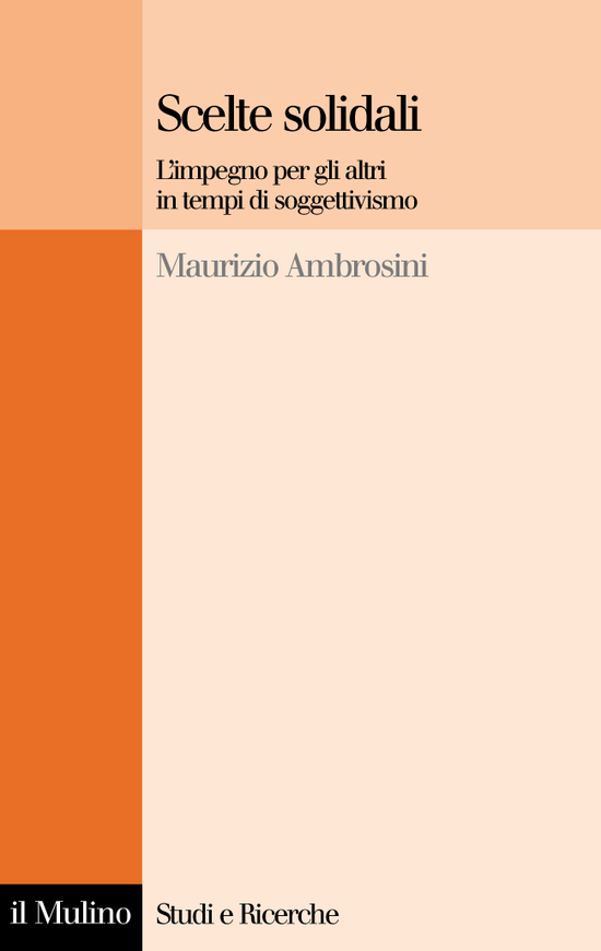 Copertina del libro Scelte solidali (L'impegno per gli altri in tempi di soggettivismo)