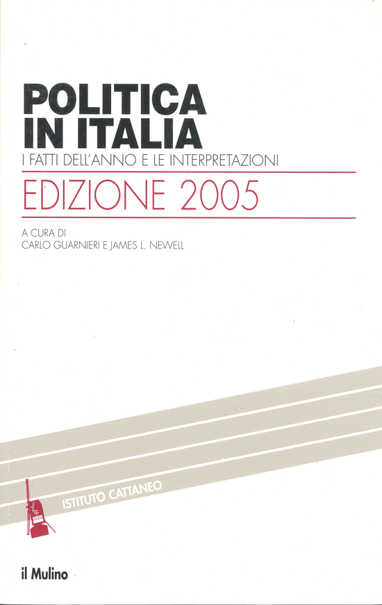 Copertina del libro Politica in Italia. Edizione 2005