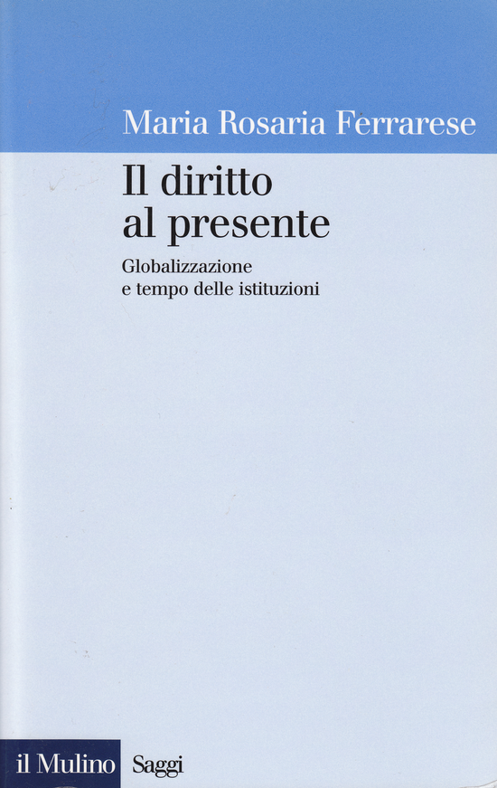 Copertina del libro Il diritto al presente